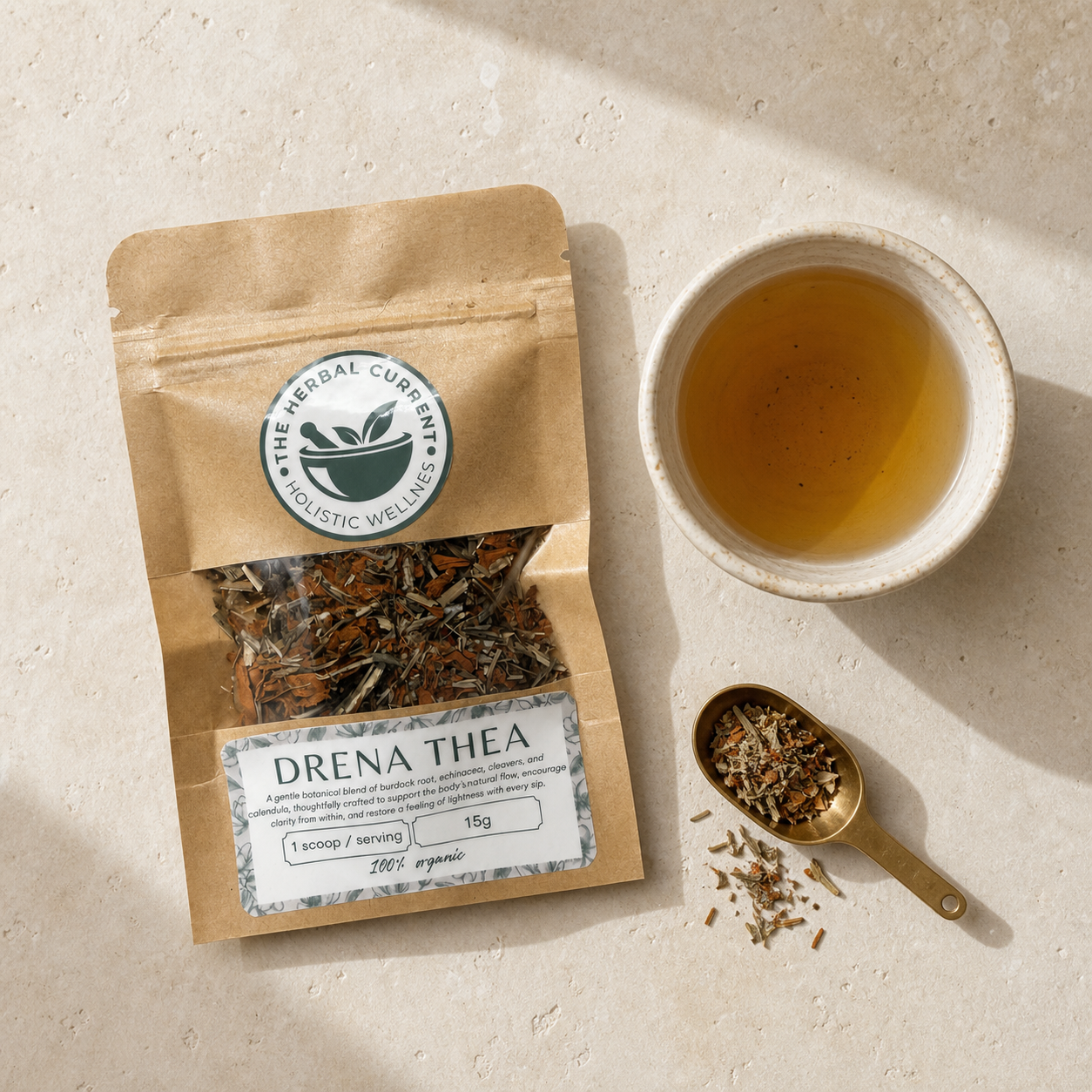 Drena Thea Loose Leaf Herbal Tea - Image 2