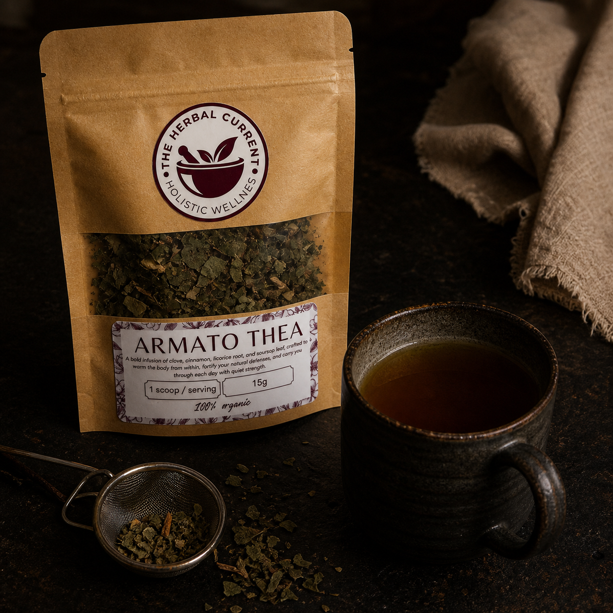 Armato Thea Loose Leaf Herbal Tea - Image 2